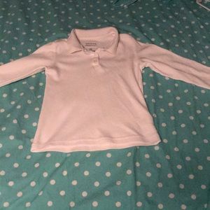 White collared shirt